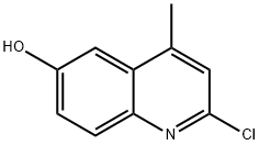 2-CHLORO-4-METHYL-QUINOLIN-6-OL Struktur