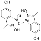 DI-U-CHLOROBIS(5-HYDROXY-2-(1-(HYDROXYI& Struktur