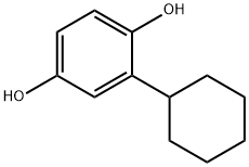 CYCLOHEXYLHYDROQUINONE Struktur