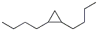 1,2-Dibutylcyclopropane Struktur