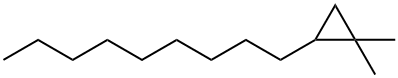 1,1-Dimethyl-2-nonylcyclopropane Struktur