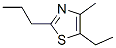 5-Ethyl-4-methyl-2-propylthiazole Struktur