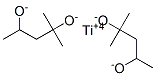 titanium(4+) 2-methylpentane-2,4-diolate Struktur