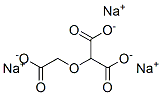 (Carboxymethoxy)propanedioic acid trisodium salt Struktur