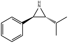 Aziridine, 2-(1-methylethyl)-3-phenyl-, (2R,3R)- (9CI) Struktur