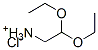 2,2-diethoxyethylammonium chloride Struktur