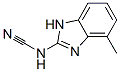 Cyanamide, (4-methyl-1H-benzimidazol-2-yl)- (9CI) Struktur