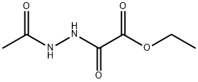 Ethyl 2-(2-acetylhydrazinyl)-2-oxoacetate Struktur