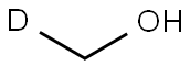 METHYL-D1 ALCOHOL Struktur