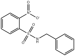 N-benzyl-2-nitrobenzenesulfonamide Struktur