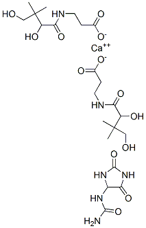 ALLANTOIN CALCIUM PANTOTHENATE Struktur