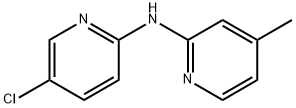 (5-chloropyridin-2-yl)(4-methylpyridin-2-yl)amine Struktur