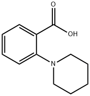 2-PIPERIDINOBENZOIC ACID Struktur