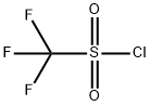 TRIFLUOROMETHANESULFONYL CHLORIDE Structure