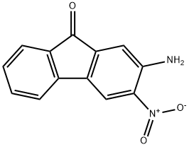 2-アミノ-3-ニトロ-9H-フルオレン-9-オン 化學(xué)構(gòu)造式