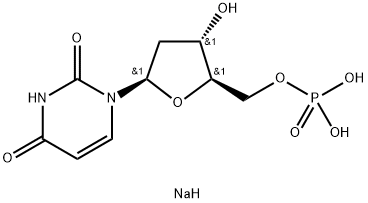 2'-Deoxyuridine 5'-monophosphate disodium salt Structure