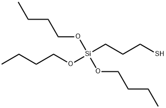 3-Mercaptopropylttributoxysilane Struktur