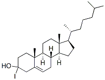 Iodocholesterol Struktur