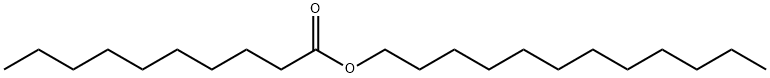 dodecyl decanoate Struktur