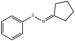 Benzenesulfenamide, N-cyclopentylidene- (9CI) Struktur