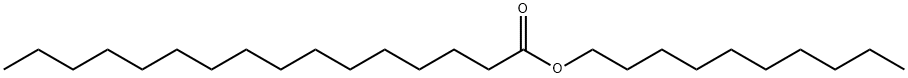 decyl palmitate Struktur