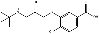 5-carboxybupranolol Struktur