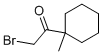 Ethanone, 2-bromo-1-(1-methylcyclohexyl)- (9CI) Struktur