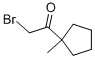 Ethanone, 2-bromo-1-(1-methylcyclopentyl)- (9CI) Struktur