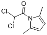 1H-Pyrrole, 1-(dichloroacetyl)-2,5-dimethyl- (9CI) Struktur