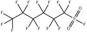 Perflurohexane sulphonyl fluoride Structure