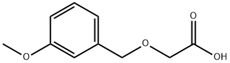 [(3-methoxybenzyl)oxy]acetic acid Struktur