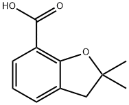 2,2-DIMETHYL-2,3-DIHYDRO-1-BENZOFURAN-7-CARBOXYLIC ACID price.