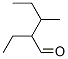 2-ethyl-3-methylvaleraldehyde Struktur