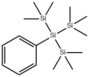 Trisilane, 1,1,1,3,3,3-hexaMethyl-2-phenyl-2-(triMethylsilyl)- Struktur