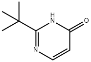 2-tert-butylpyriMidin-4(1H)-one Struktur