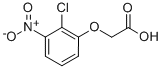 Acetic acid, (2-chloro-3-nitrophenoxy)- Struktur