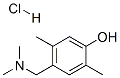 4-[(dimethylamino)methyl]-2,5-dimethylphenol hydrochloride Struktur