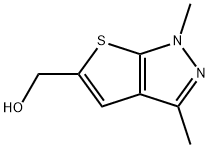 (1,3-DIMETHYL-1H-THIENO[2,3-C]PYRAZOL-5-YL)METHANOL Struktur