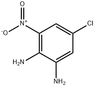 5-chloro-3-nitro-o-phenylenediamine Struktur