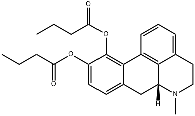 dibutyrylapomorphine Struktur