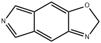 2H-Pyrrolo[3,4-f]benzoxazole  (9CI) Struktur