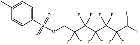 1H,1H,7H-DODECAFLUOROHEPTYL P-TOLUENESULFONATE Struktur