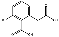 3-HYDROXYHOMOPHTHALIC ACID Struktur