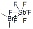 dimethylbromonium hexafluoroantimonate(1-) Struktur