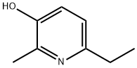 2-methyl-6-ethyl-3-hydroxypyridine Struktur