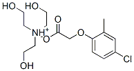 tris(2-hydroxyethyl)ammonium 4-chloro-o-tolyloxyacetate Struktur