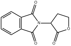 2-(2-oxotetrahydrofuran-3-yl)-1H-isoindole-1,3(2H)-dione Struktur