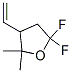 Furan, 3-ethenyl-5,5-difluorotetrahydro-2,2-dimethyl- (9CI) Struktur