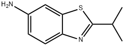 6-Benzothiazolamine,2-(1-methylethyl)-(9CI) Struktur