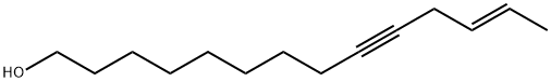 (E)-tetradec-12-en-9-ynol Struktur